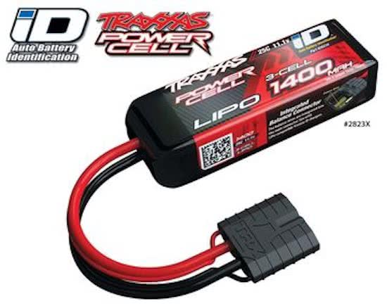 Power Cell LiPo 1400mAh 11.1V 3S 25C , all 1/16 models