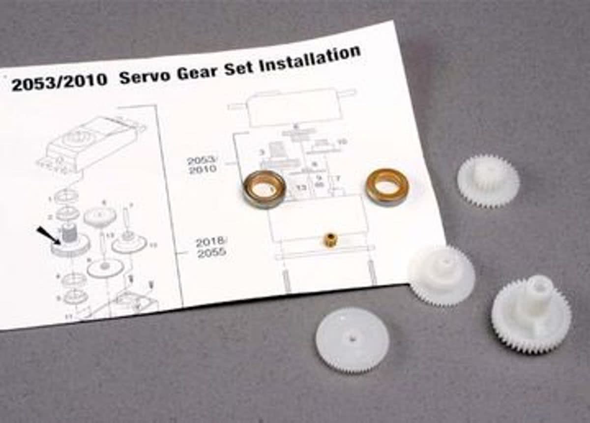 Servo gear set to 2018