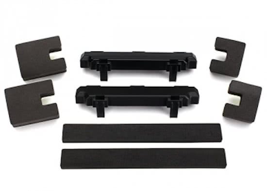 Spacer, battery compartment (2)/ foam blocks (4)/ foam pad (