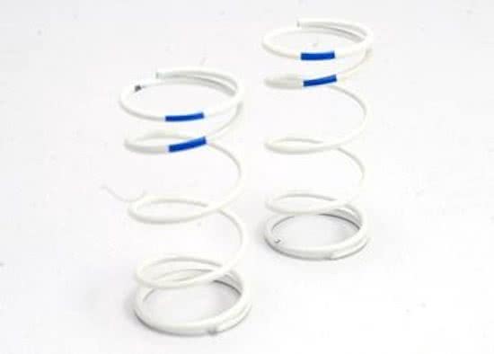 Spring, shock (white) (GTR) (rear) (1.6 rate blue) (1 pair)