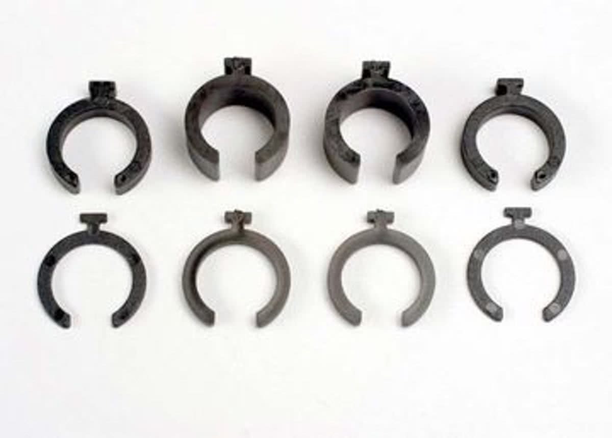 Spring pre-load spacers: 1mm (4)/ 2mm (2)/ 4mm (2)/ 8mm (2)