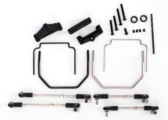 Sway bar kit, Revo (front and rear) (includes thick and thin