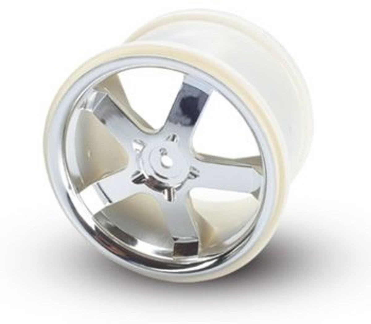 Wheels, Hurricane 3.8 (chrome) (2) (also fits Maxx series)