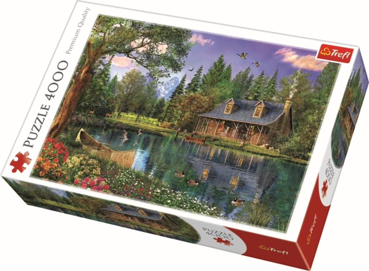 Afternoon idyll / Trefl - 4000 pcs Legpuzzel