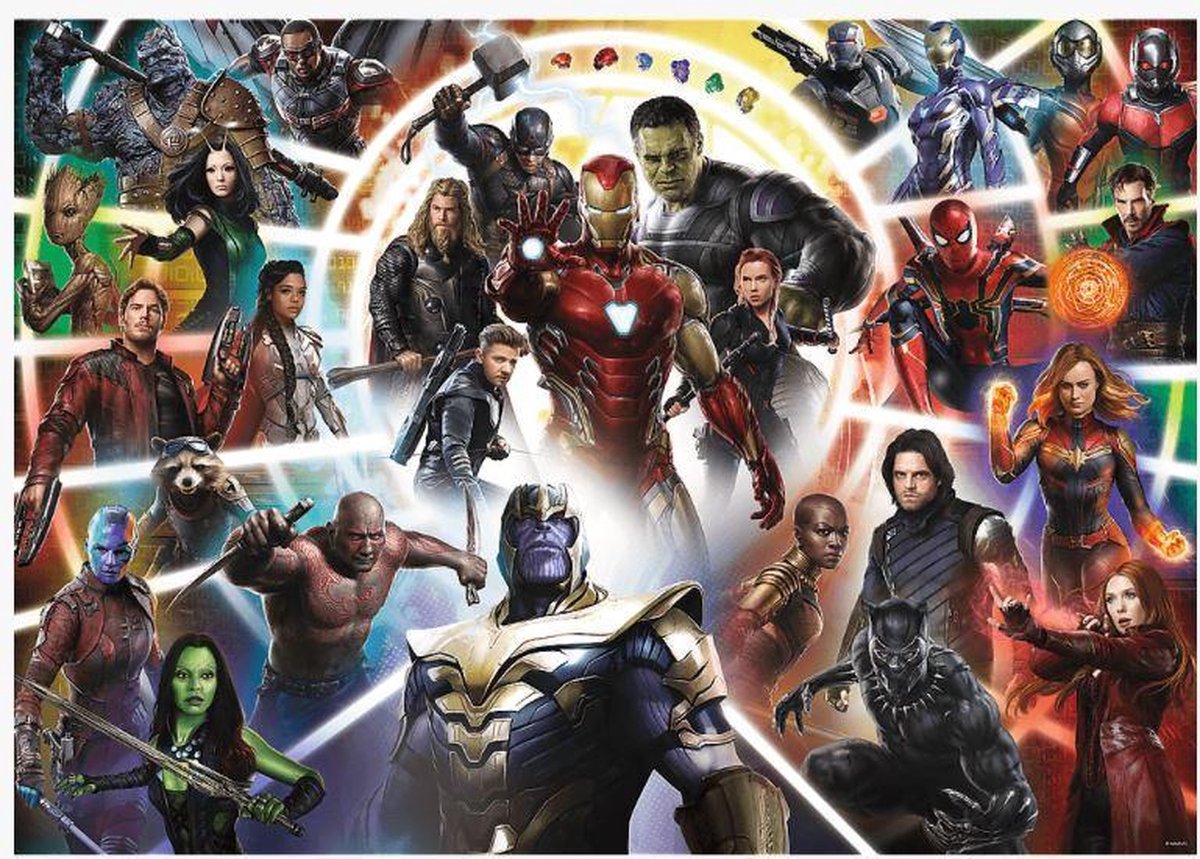 Avengers - End Game -  Puzzel 1000 stukjes Trefl