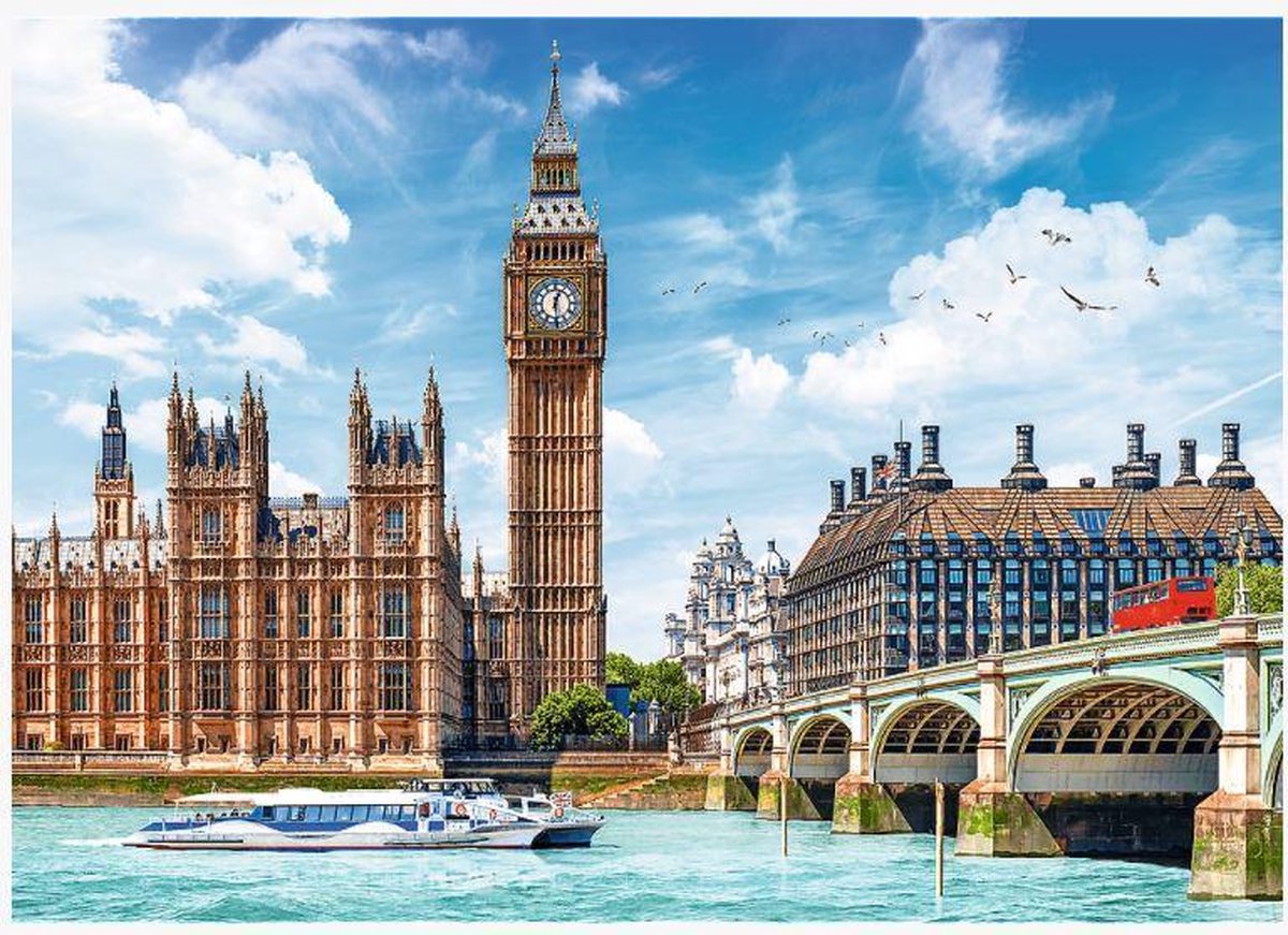 Big Ben - London - England -  Puzzel 2000 stukjes Trefl