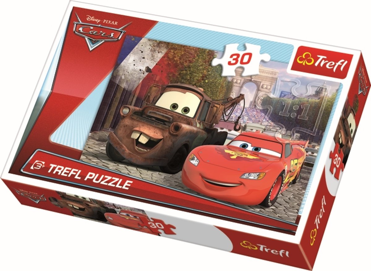 Cars 2 - 30 stukjes Legpuzzel