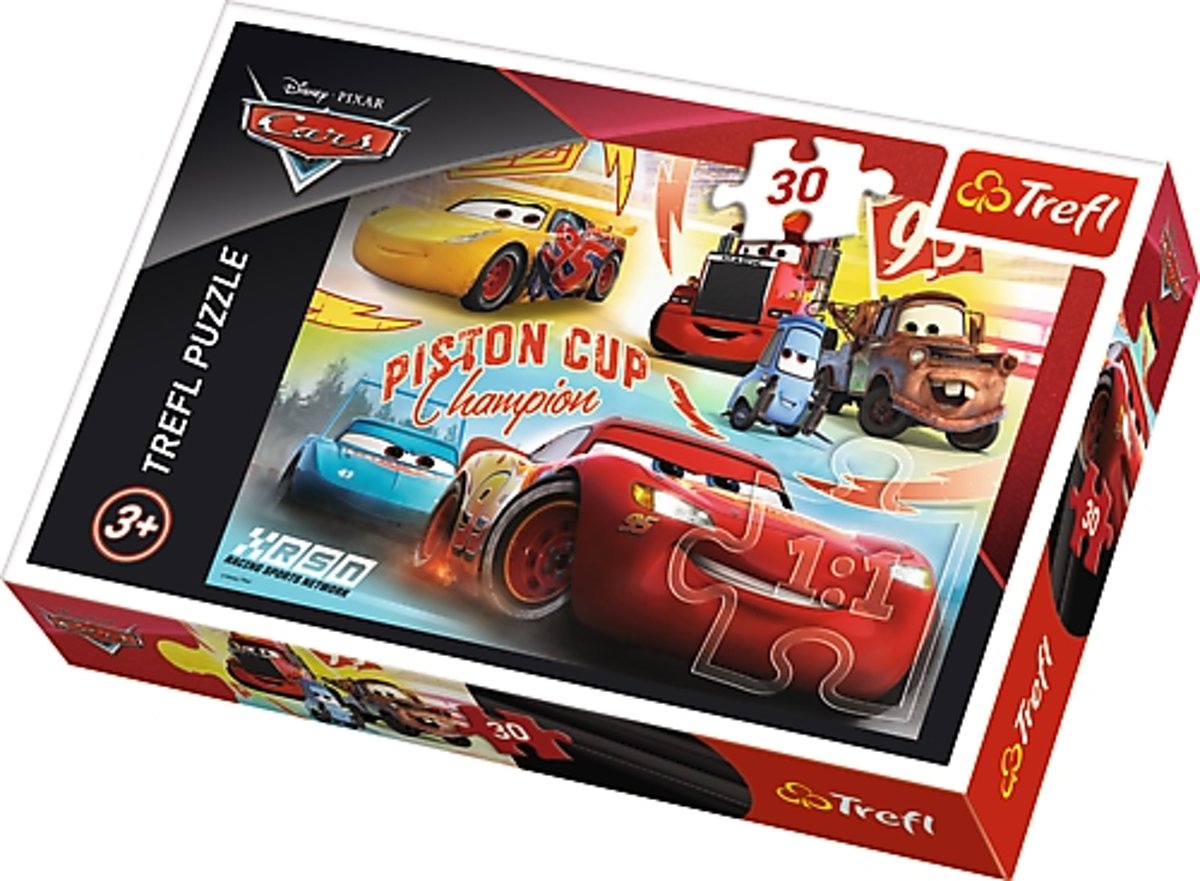 Cars 3, 30 stukjes Puzzel