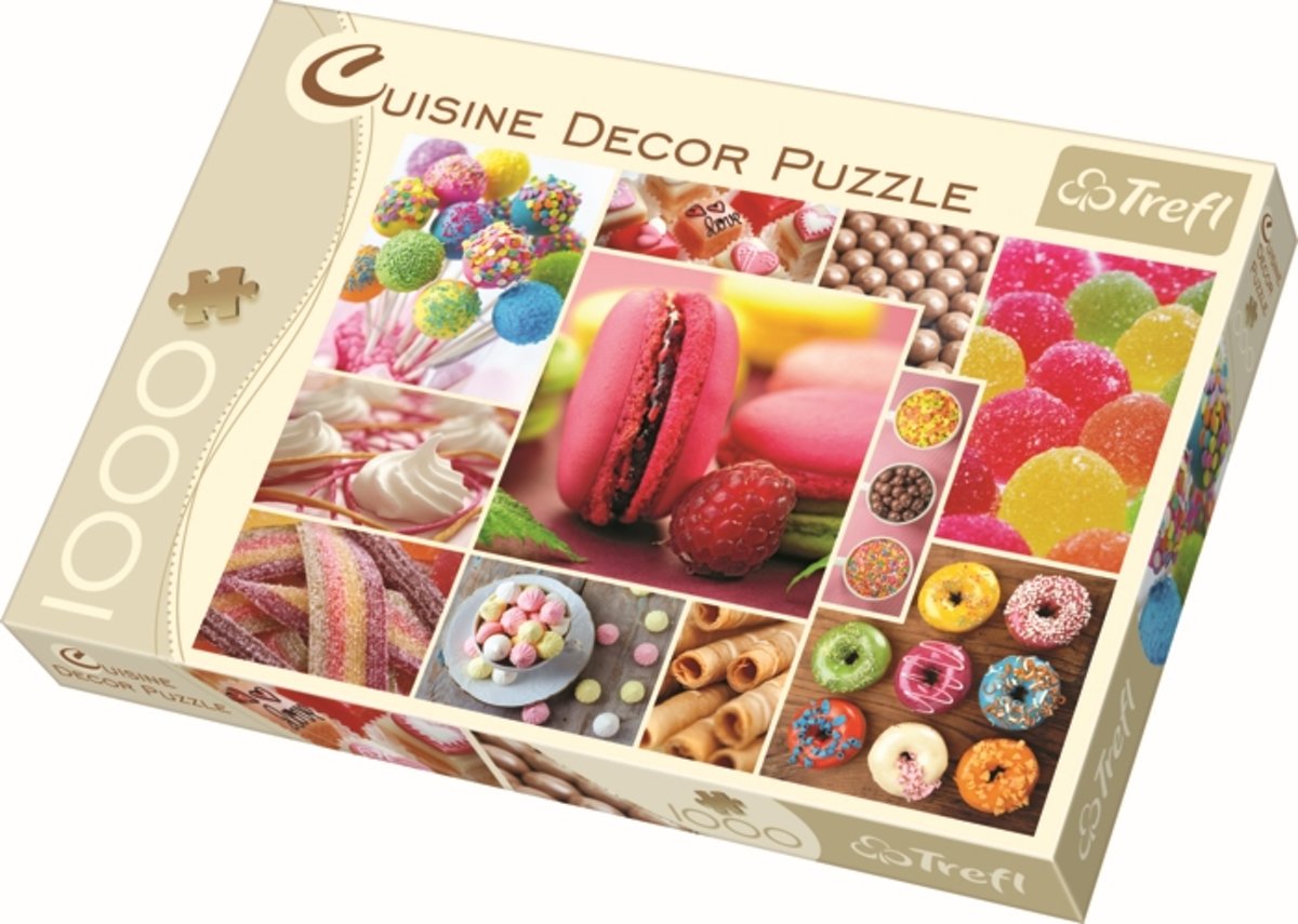 Cuisine Decor - Candy - 1000 stukjes Legpuzzel