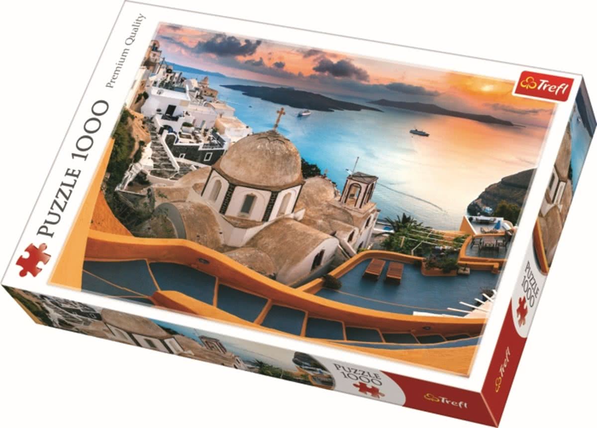 Fairytale Santorini / Trefl - 1000 pcs Legpuzzel