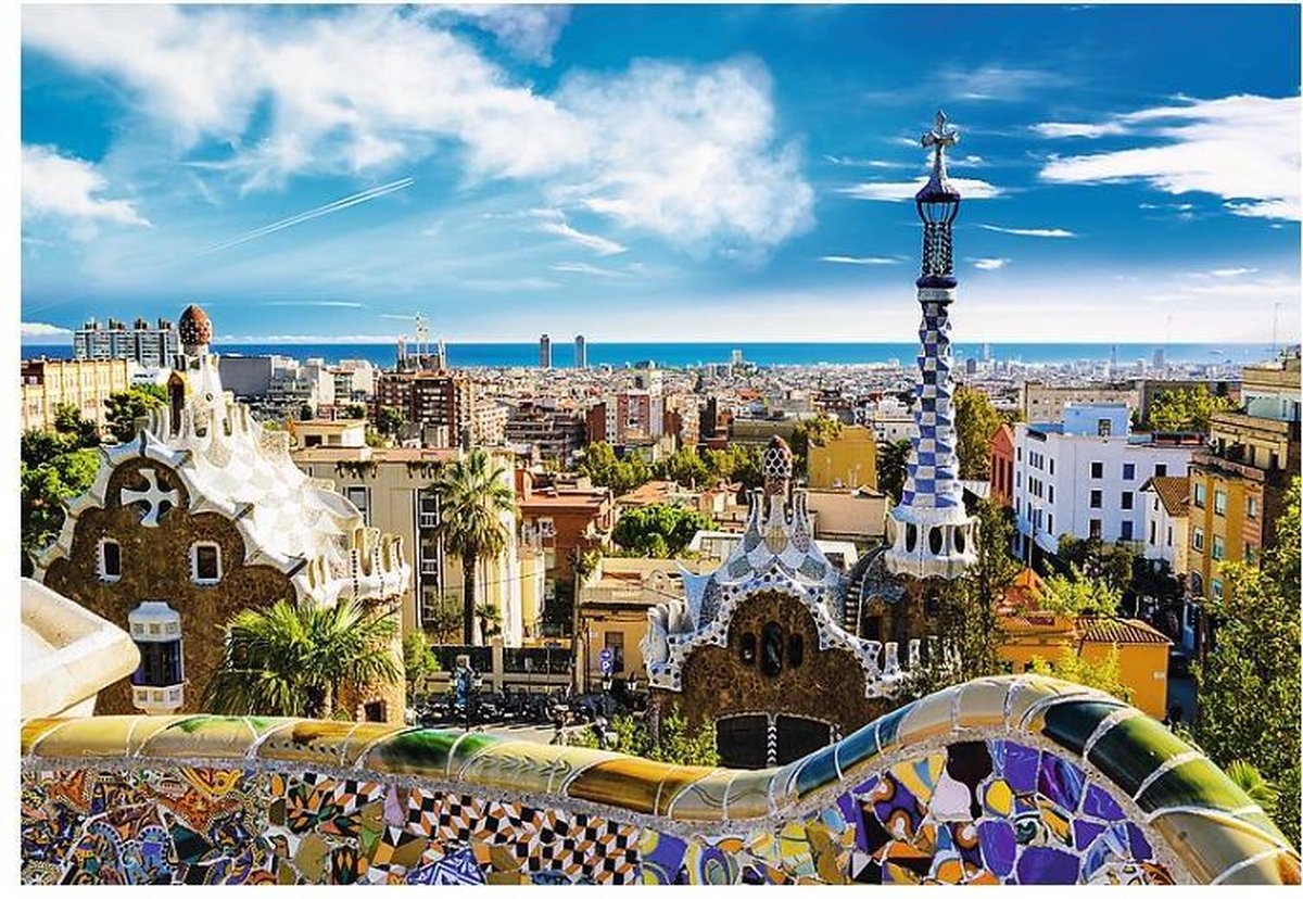 Legpuzzel Park Guell Barcelona: 1500 stukjes