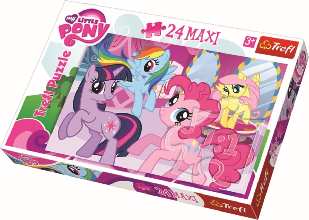 Maxipuzzel 24 pcs - Friendship is magic/My Little Pony Legpuzzel