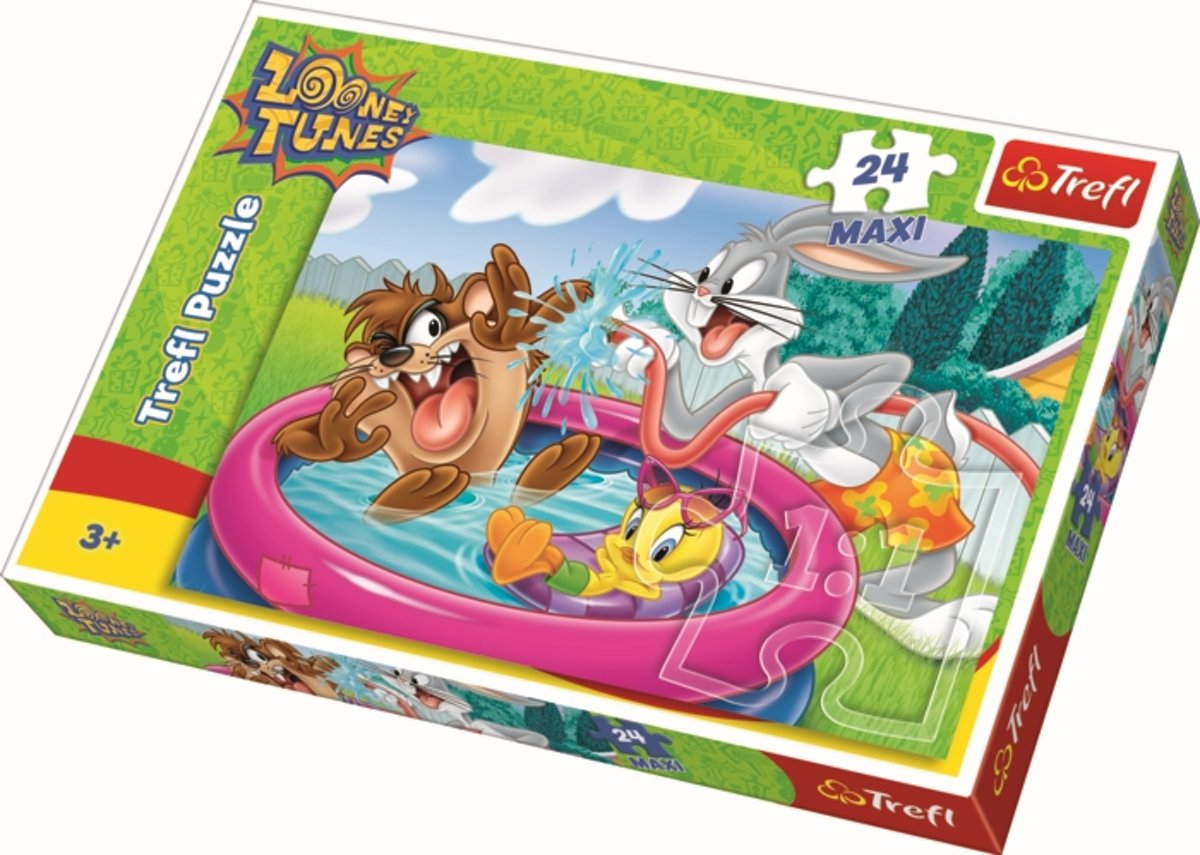 Maxipuzzel 24 stukjes / Looney Tunes Legpuzzel