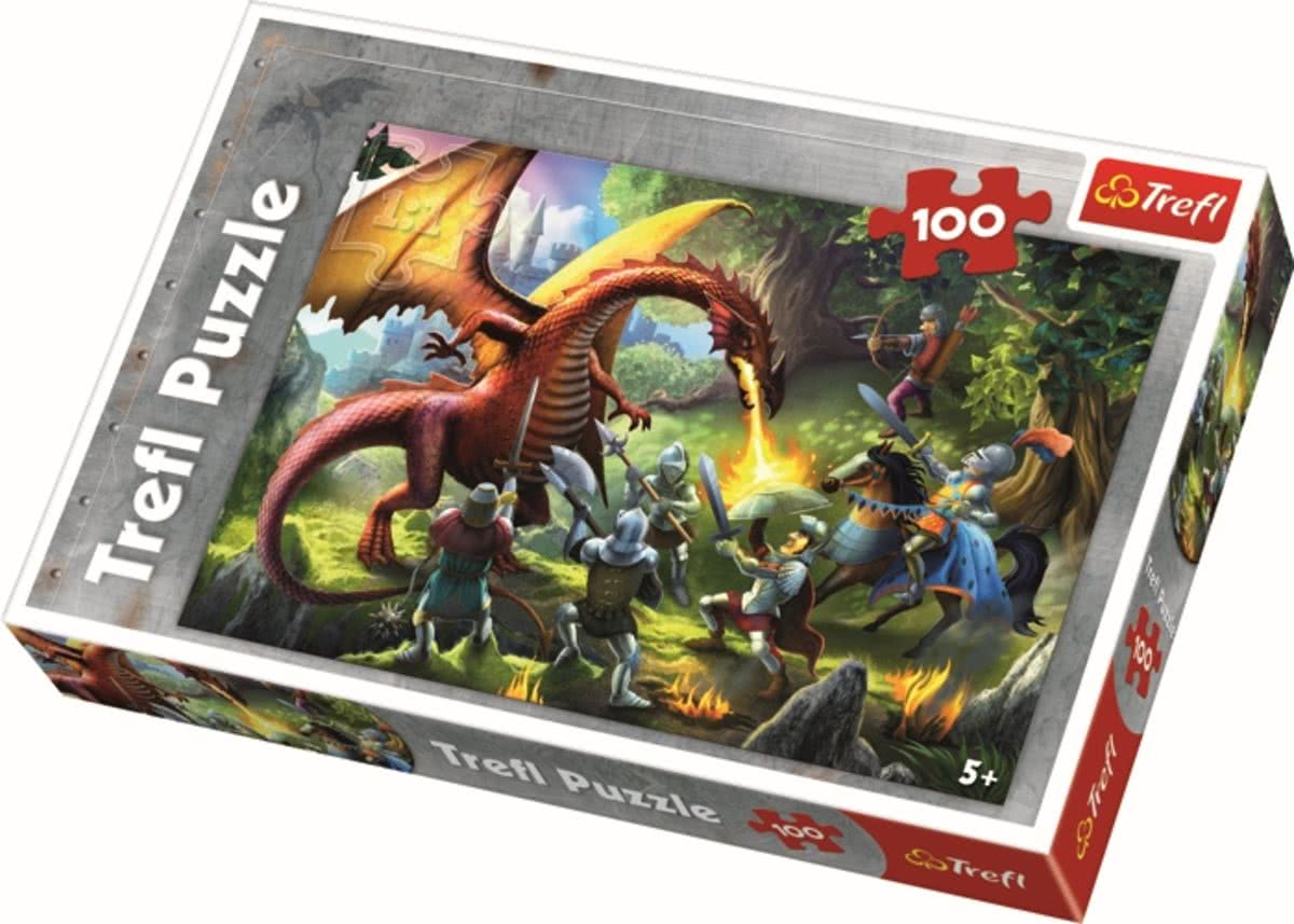 Meeting the dragon / Trefl - 100 pcs Legpuzzel