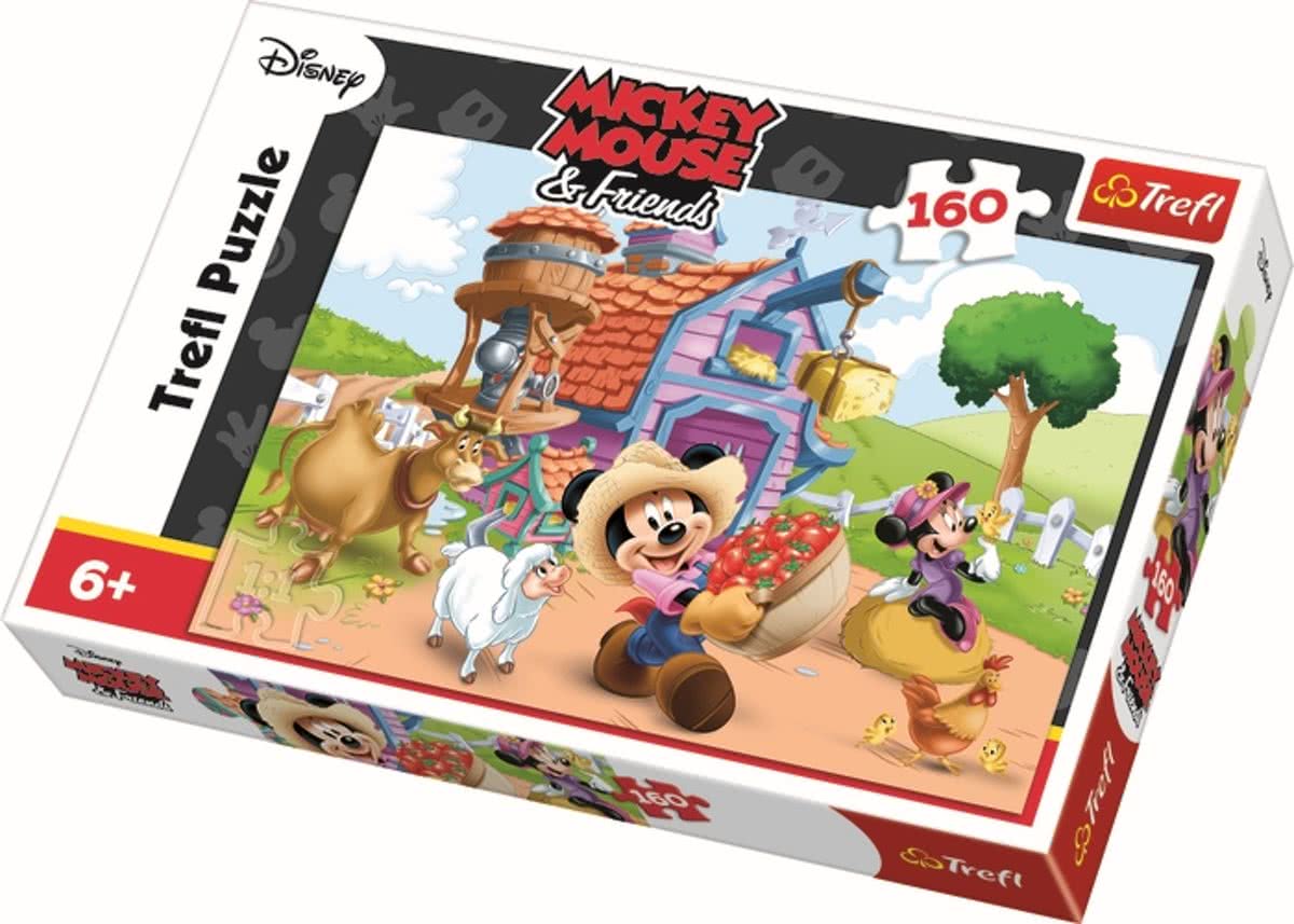 Mickey the farmer / Disney Standard Characters -160 pcs Legpuzzel