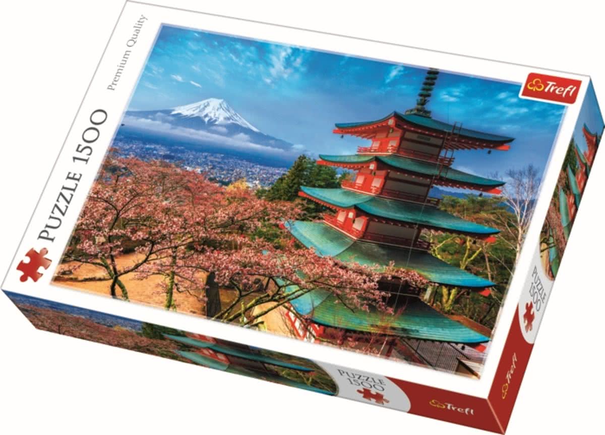 Mount Fuji Japan / Trefl - 1500 pcs Legpuzzel