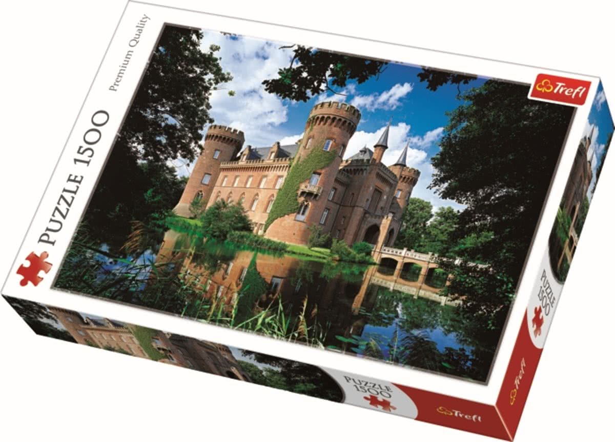 Moyland Castle, Germany  / Trefl - 1500 pcs Legpuzzel