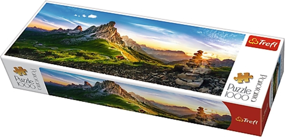 Panorama - Passo di Giau, 1000 stukjes Puzzel