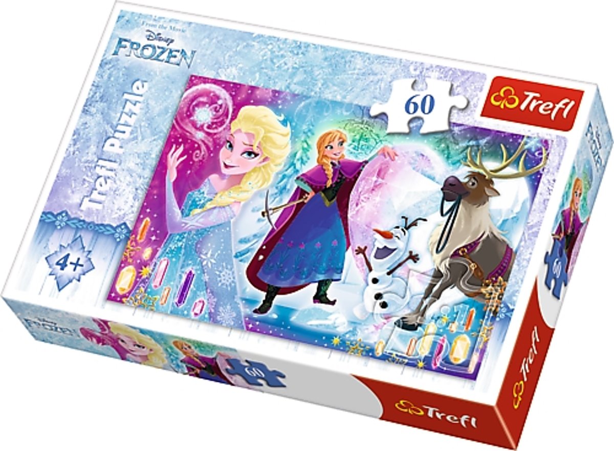 Puzzel Disney Frozen, 60 stukjes Puzzel