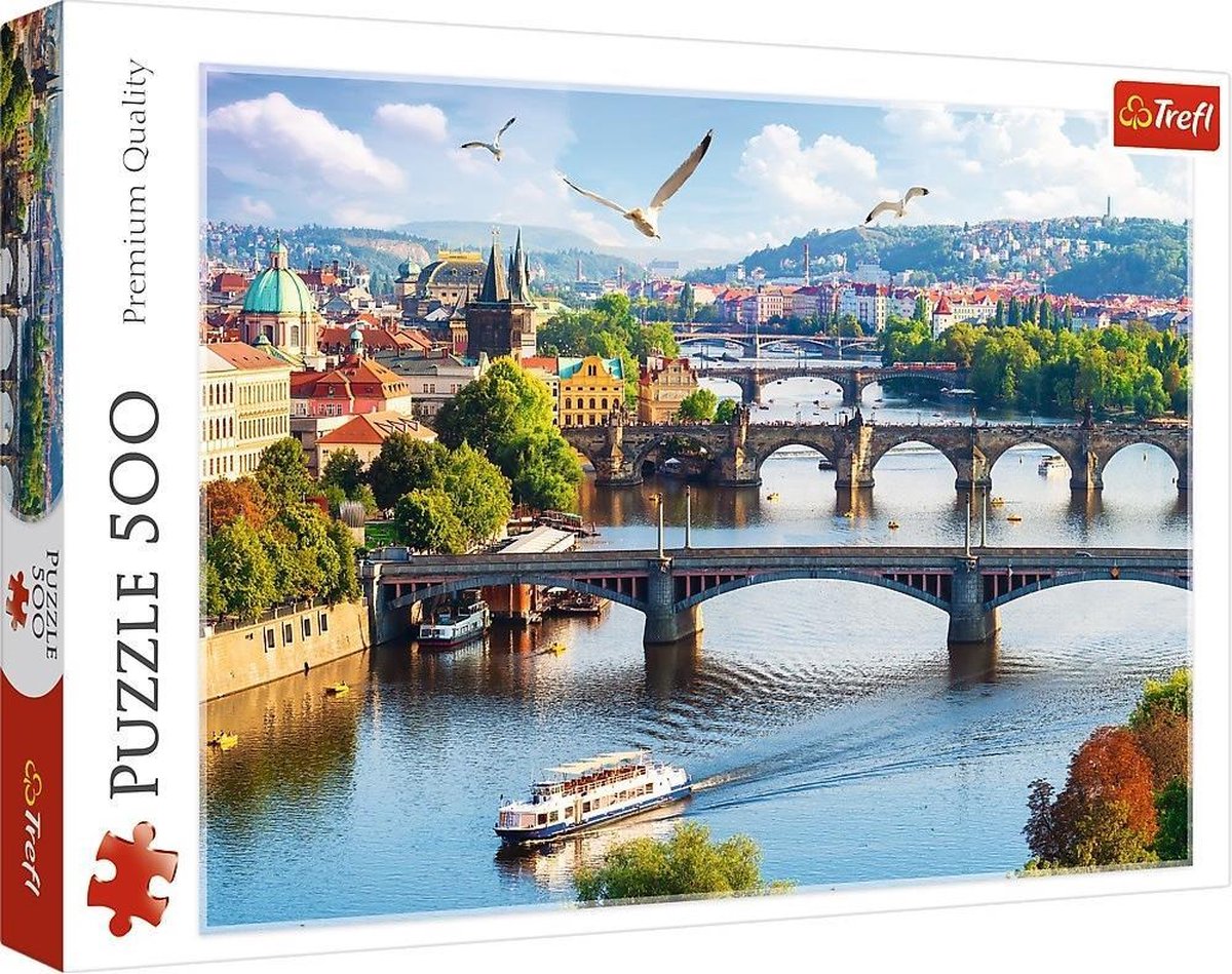 Puzzel Praag Tsjechië 500 st