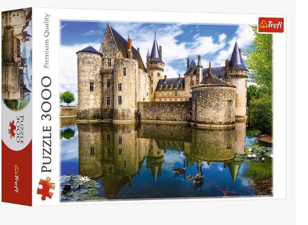 Sully-sur-Loire Castle, France (legpuzzel 3000 strukjes)