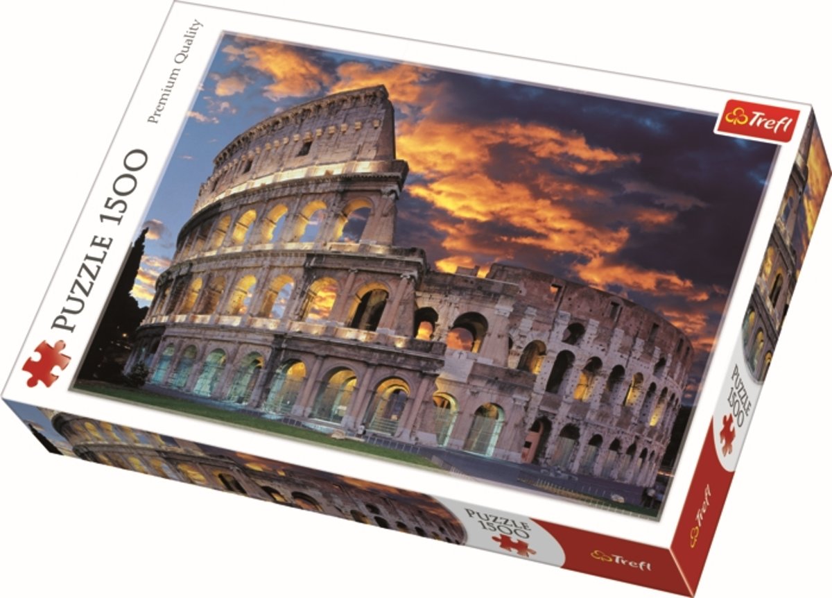 The Collosseum in Rome  - 1500 stukjes Legpuzzel