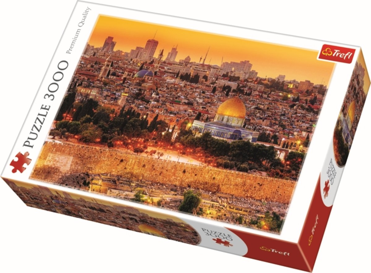 The roofs of Jerusalem - 3000 stukjes Legpuzzel