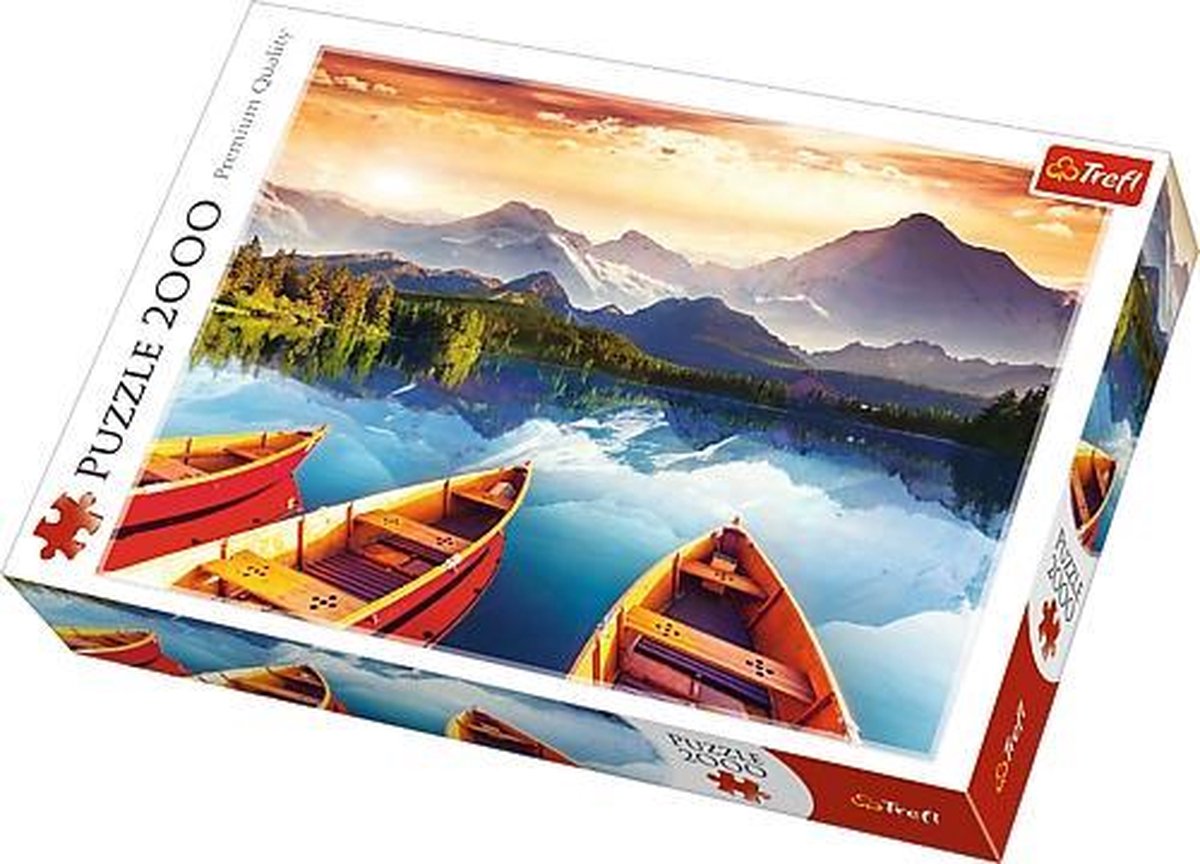 Trefl 27096 puzzel Legpuzzel 2000 stuk(s) Wereld