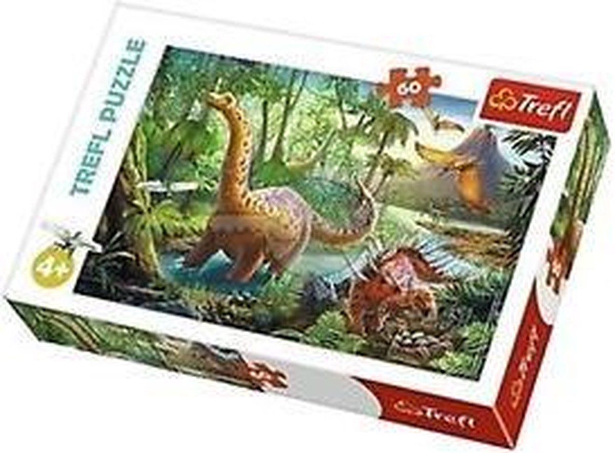 Trefl 5900511173192 puzzel Legpuzzel 60 stuk(s) Dinosauriërs