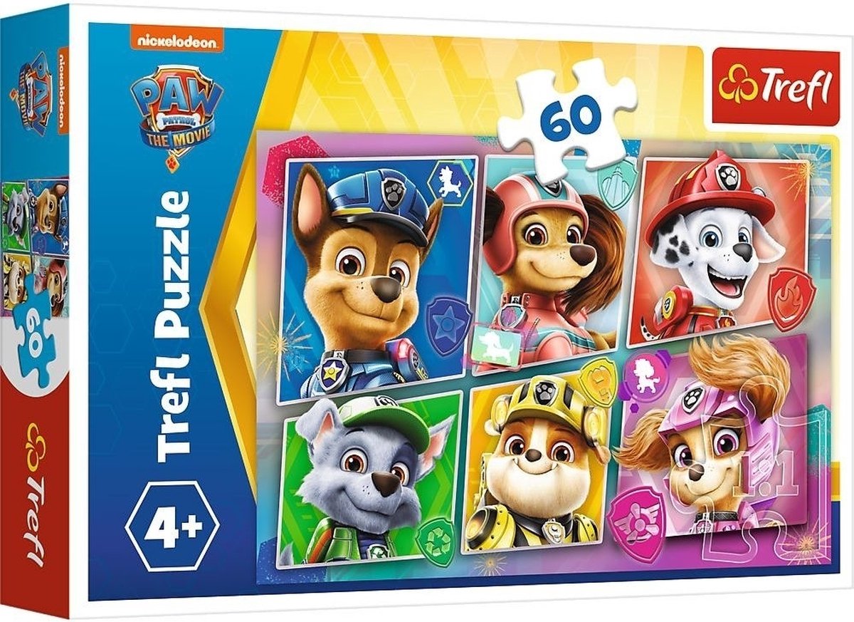 Trefl Paw Patrol puzzel - 60 stukjes