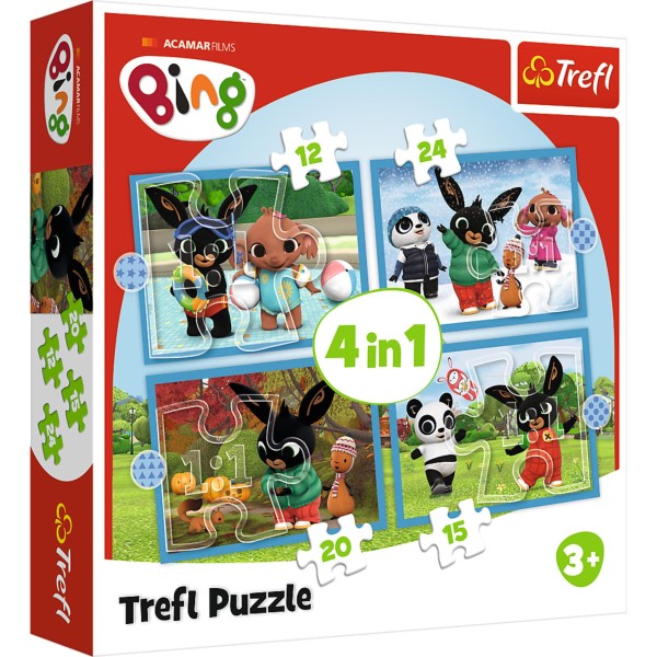 Trefl Puzzel Bing 4 In 1