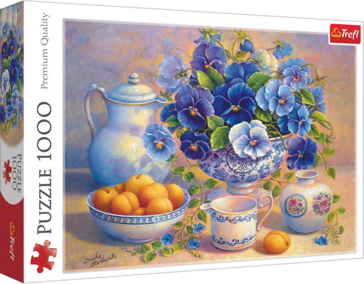 Trefl Puzzel Blauw Boeket 1000 Stukjes