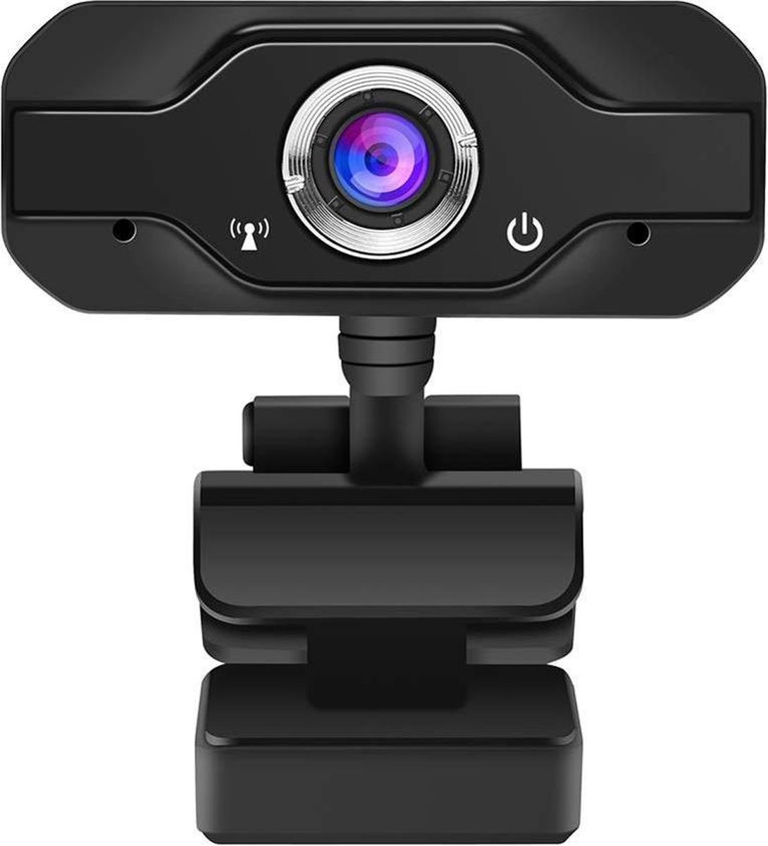 Webcam Full HD 1080p incl microfoon + GRATIS Webcam cover / Privacy bescherming!