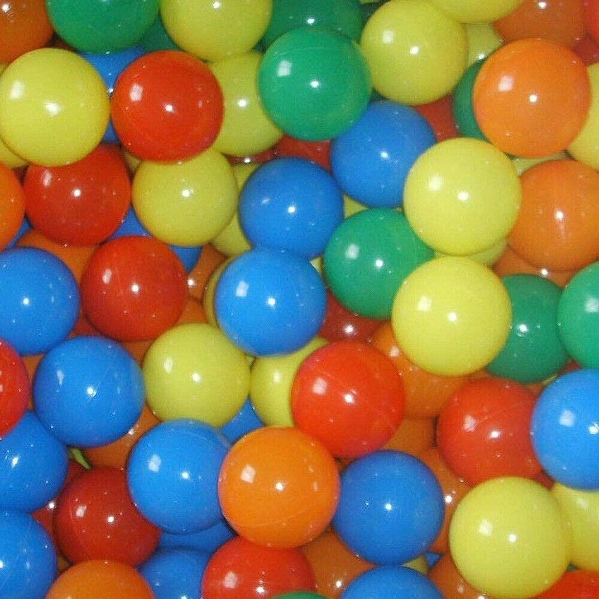 Trend24 - Ballenbak ballen - Speelballen - Plastic - Kleurenmix - 2000x