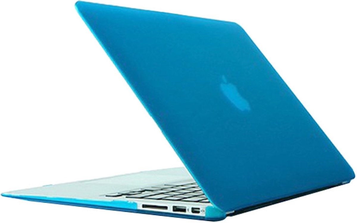 TrendParts® Macbook Air 11 inch Premium Hard Case Laptop Cover Hoes - Baby Blauw/Baby Blue