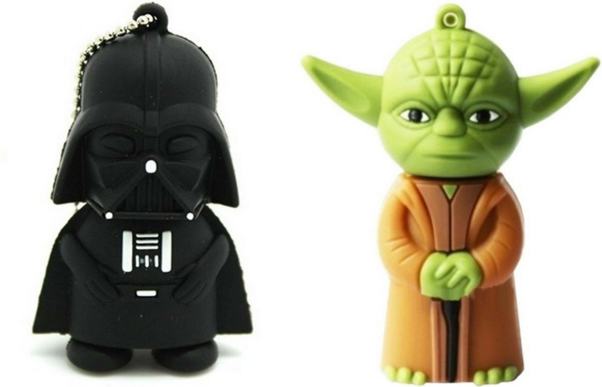 Darth Vader En Master Yoda - USB-Stick - 16GB