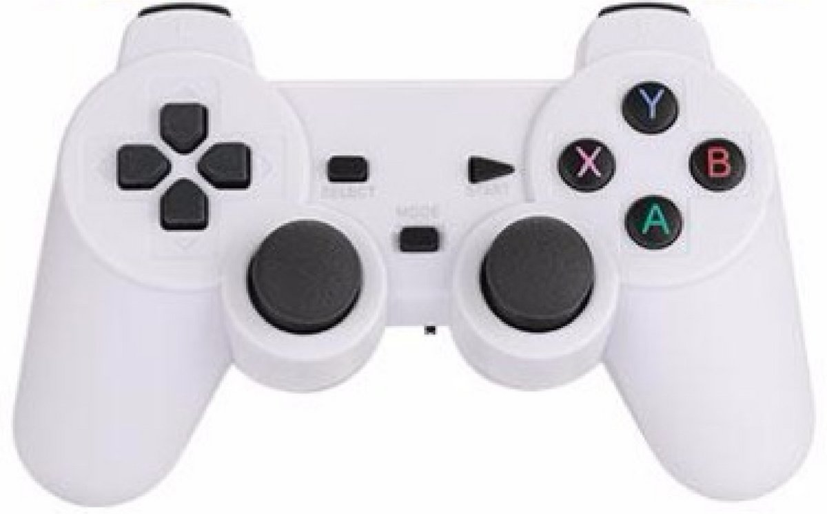 Draadloze gamecontroller 2.4G Type C - Ontvanger voor slimme telefoon OTG - 5 kleuren - Wit