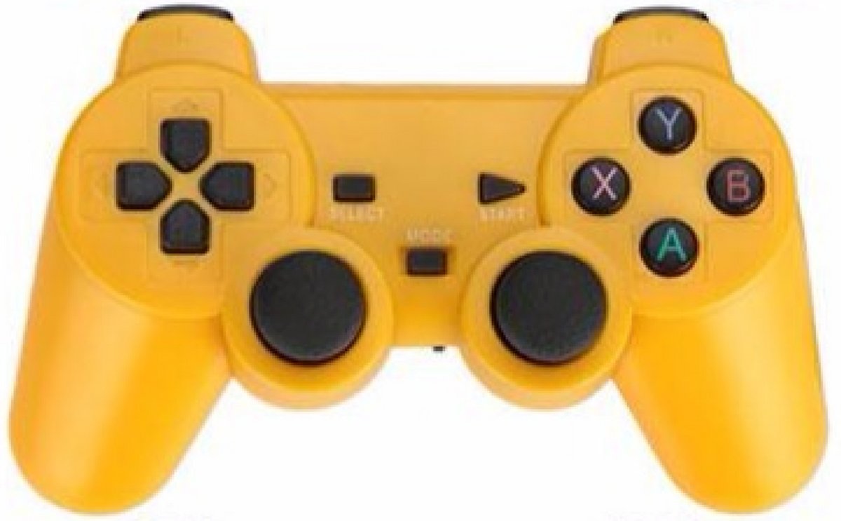 Draadloze gamecontroller 2.4G Type C - Ontvanger voor slimme telefoon OTG - 5 kleuren Geel