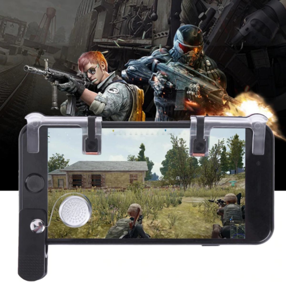 Motion-gamepad voor aanraakschermen - trigger-triggers voor games op smartphone