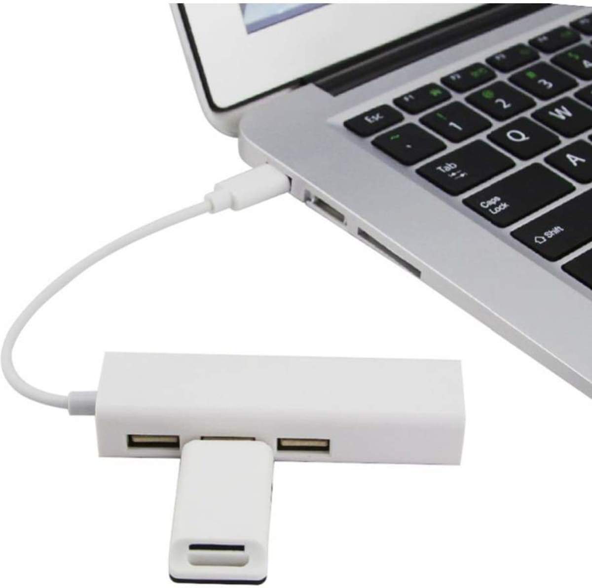 USB 3.1 Type C Gigabit Hub met RJ45 10/100 Mbps Ethernet Adapter