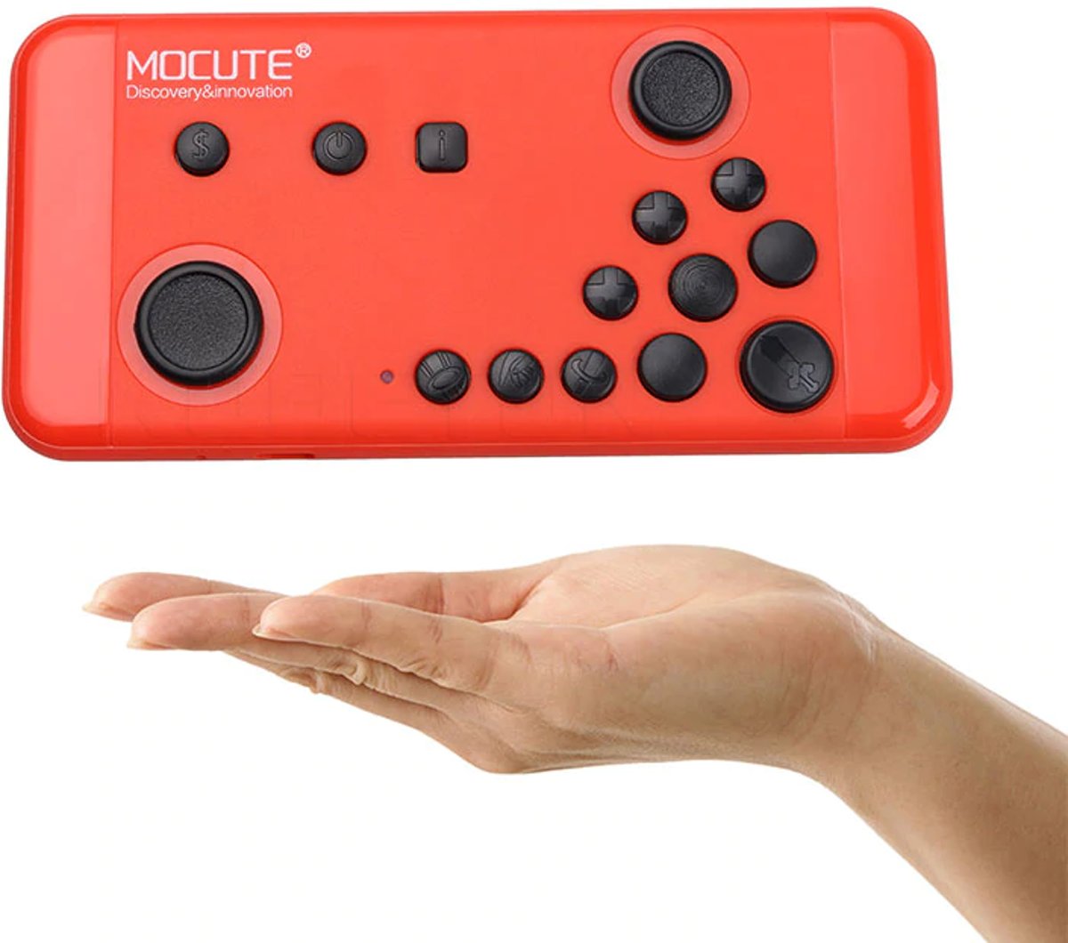 Wireless Bluetooth 3.0 Gamepad - MOCUTE 055 - Handheld joystick voor smartph rood