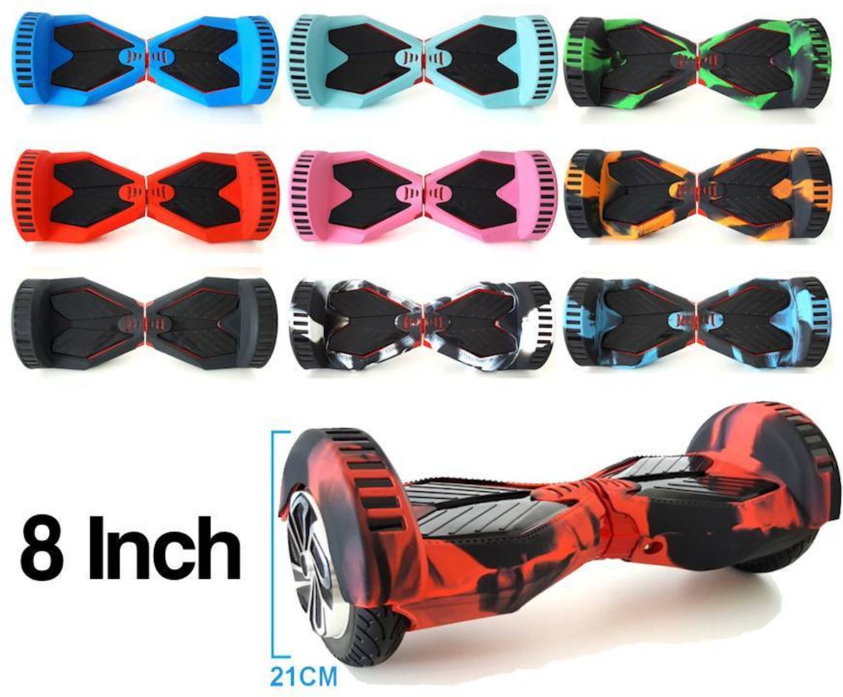 Trendfield 8 Inch Hoverboard / Oxboard Beschermhoes - Dubbelzijdig