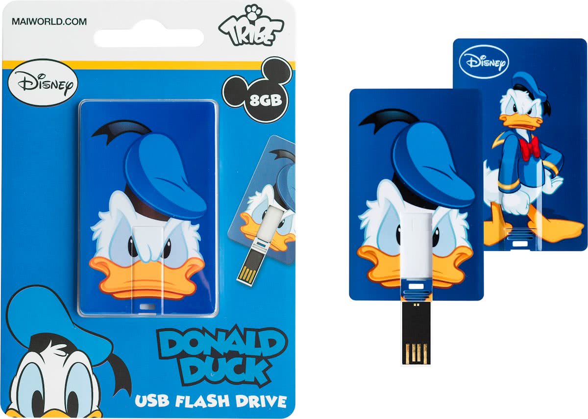 Tribe Iconic Card - Disney - Donald Duck - USB-stick - 8 GB