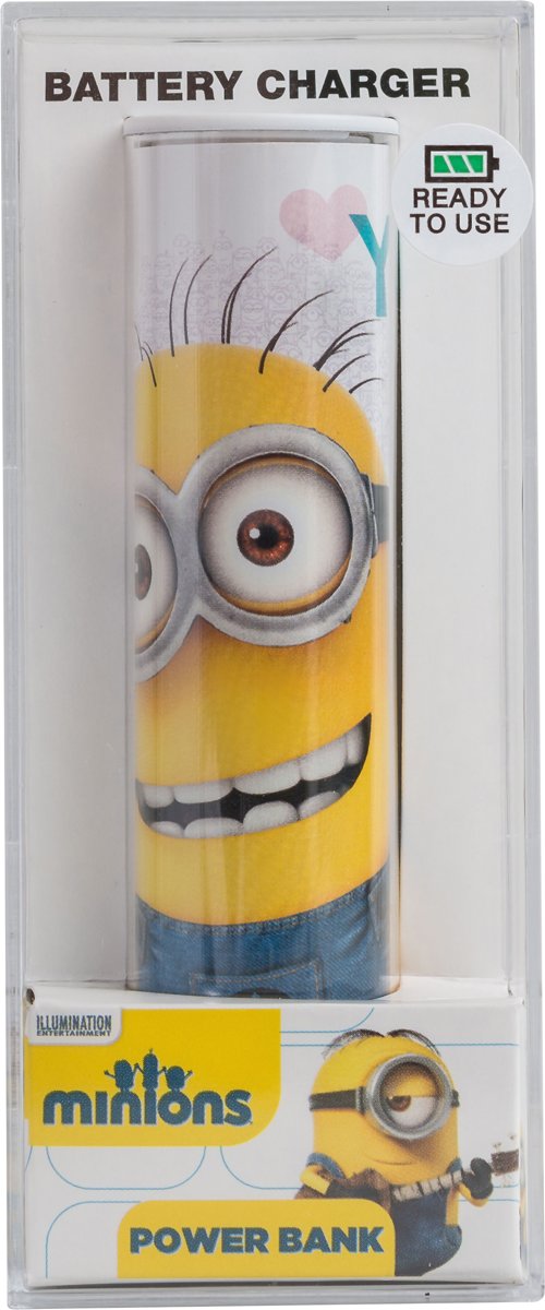 Tribe Minions Power Bank 1 in a Minion 2600mAh