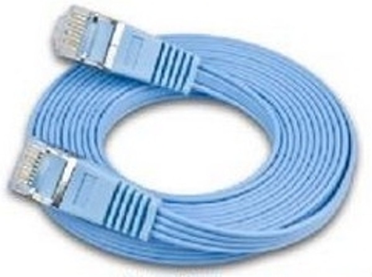 Triotronik Cat 6, 7.5m netwerkkabel 7,5 m Cat6 U/FTP (STP) Blauw