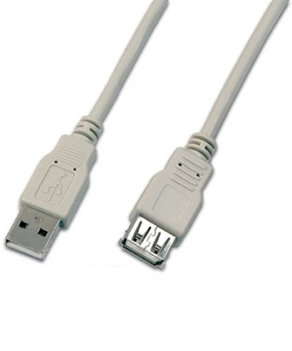 Triotronik USB A-A MF 0.30 GR USB-kabel 0,3 m Grijs