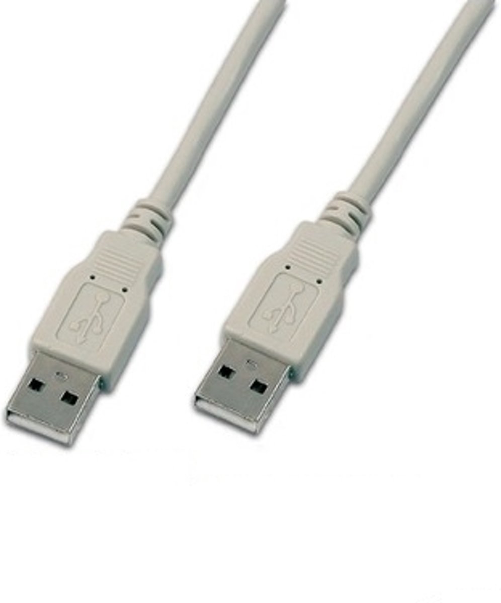 Triotronik USB A-A MM 2.0 GR USB-kabel 2 m Grijs