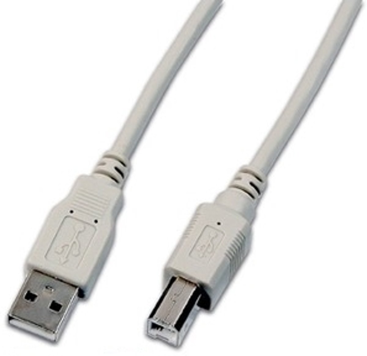 Triotronik USB A-B MM 1.2 GR USB-kabel 1,2 m USB B Grijs