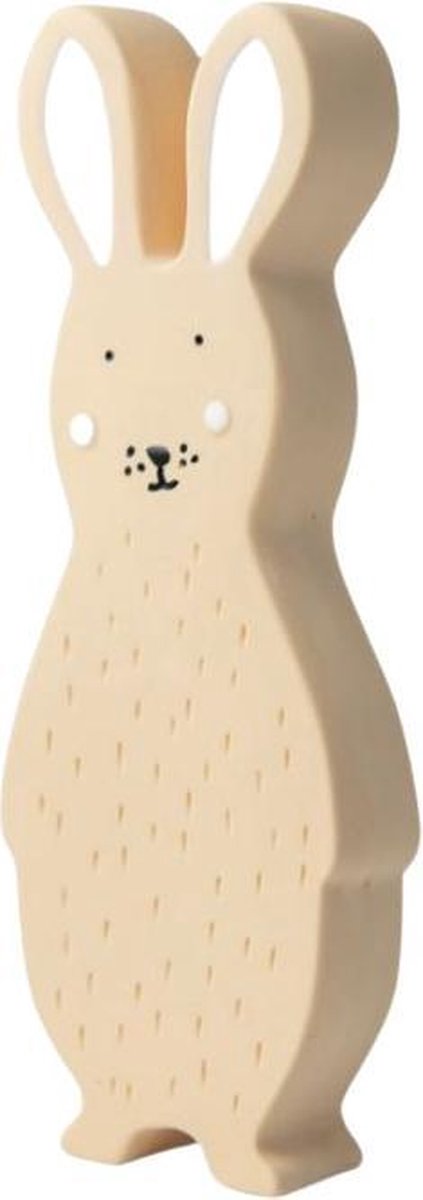   Bijt- En Badspeelgoed Mrs. Rabbit 12 Cm Rubber Zachtroze