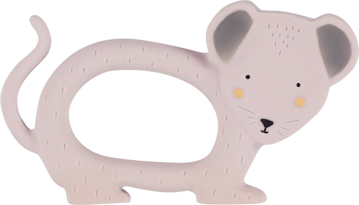 Trixie Natural rubber grasping toy - Mrs. Mouse